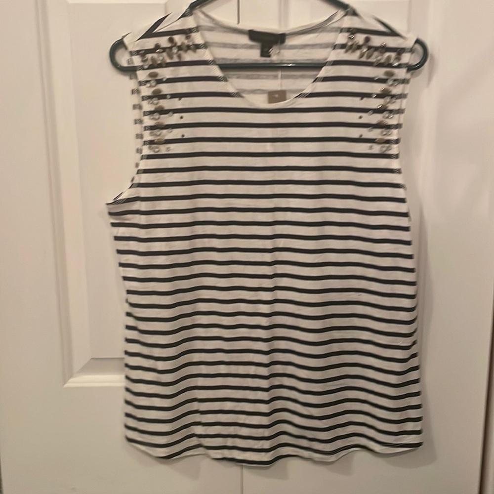 J.Crew studded tank top